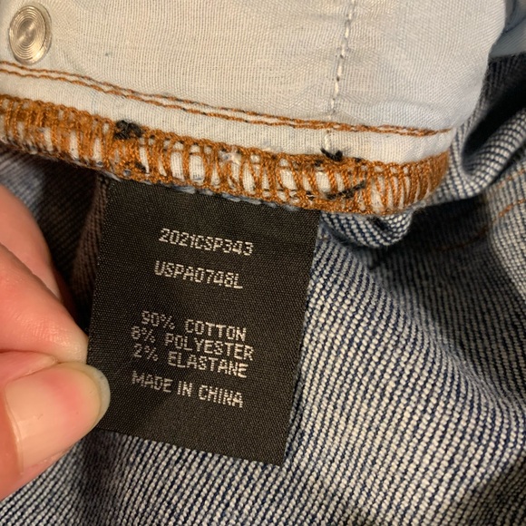 Universal Standard Riviera High Rose Skinny jeans classic blue color size 16 L - Picture 9 of 10